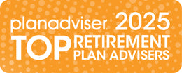 Logo: 2025 PLANADVISER Top Retirement Plan Advisers