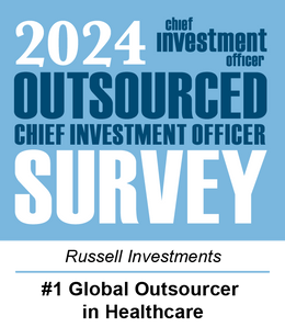 Logo: 2024 OCIO Survey logo _A Top Global Outsourcer in Healthcare