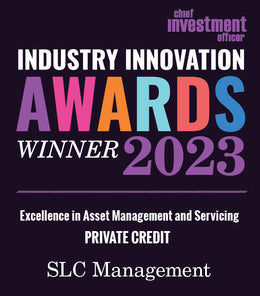 Logo: 2023 CIO_ AM&S_Winner_ Private Credit- SLC Management (custom logo)