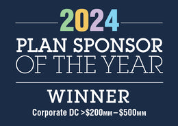 Logo: 2024 PLANSPONSOR Plan Sponsor of the Year Winner_ Corporate DC >$200MM to $500MM