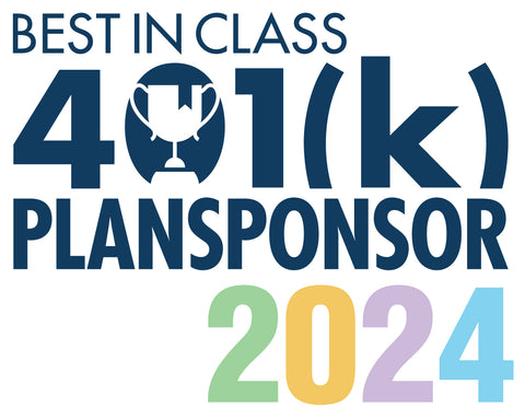 Logo: 2024 PLANSPONSOR Best in Class 401(k)