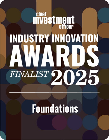 Logo: 2025 CHIEF INVESTMENT OFFICER Asset Owner Finalist: Foundations