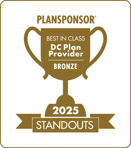Logo: 2025 PLANSPONSOR Best in Class DC Plan Provider Standouts _ Bronze: Generic