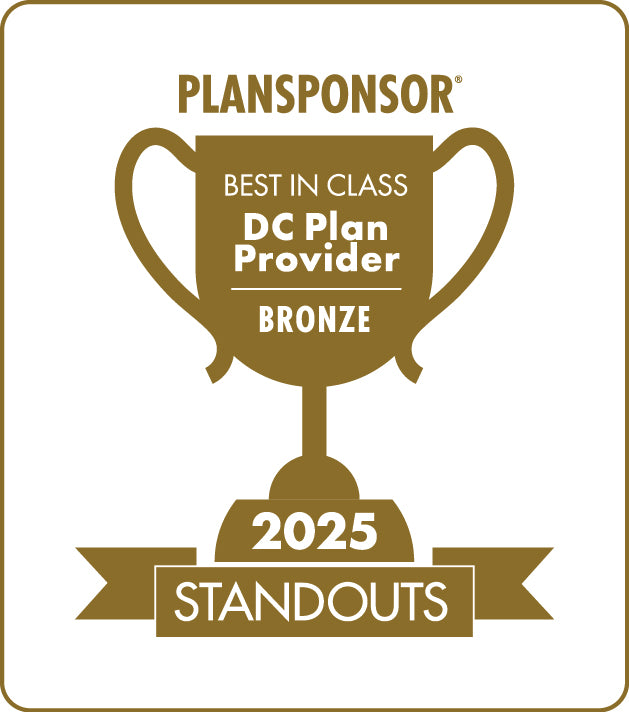 Logo: 2025 PLANSPONSOR Best in Class DC Plan Provider Standouts _ Bronze: Generic