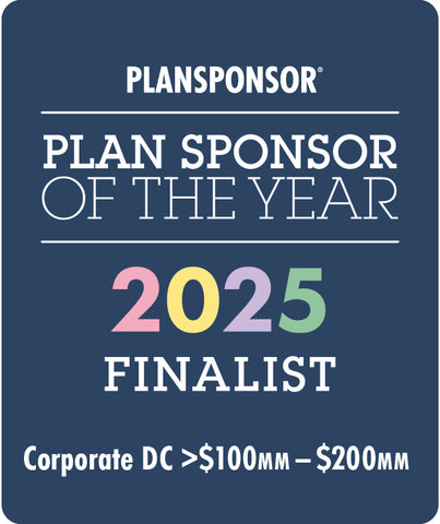 Logo: 2025 PLANSPONSOR Plan Sponsor Of Year_ Corporate DC >$100MM-$200MM