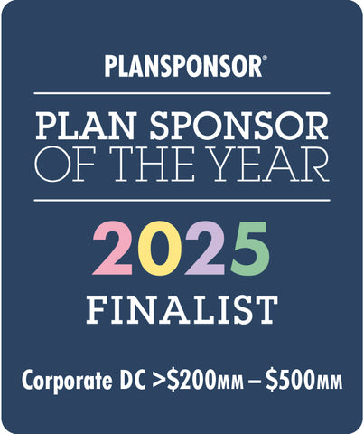 Logo: 2025 PLANSPONSOR Plan Sponsor Of Year_ Corporate DC >$200MM-$500MM