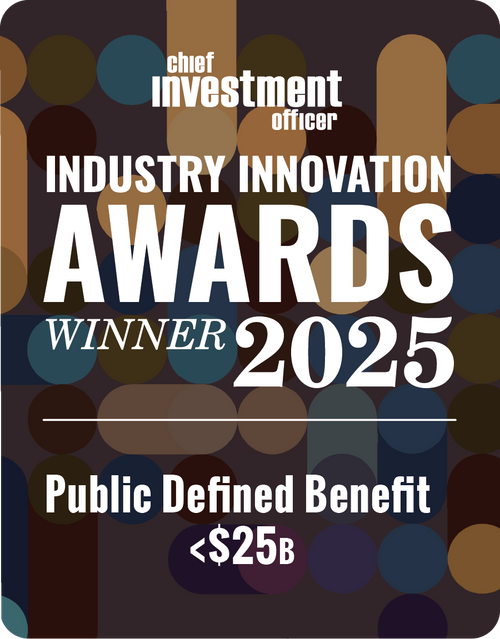 Logo: 2025 CHIEF INVESTMENT OFFICER Asset Owner: Public DB <$25B