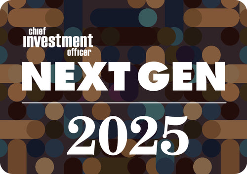 Logo: 2025 CHIEF INVESTMENT OFFICER Next Gen, Desk Plaque