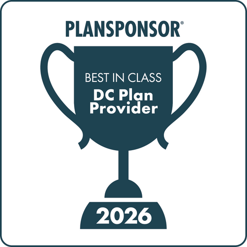 Logo: 2026 PLANSPONSOR Best in Class DC Plan Providers