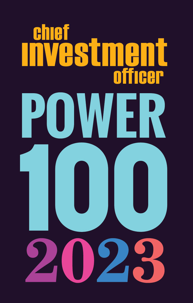 LOGO: Plaque 2023 Chief Investment Officer Power 100