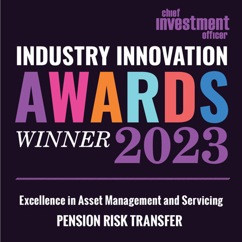Logo: 2023 Chief Investment Officer_ AM&S_Winner_ Pension Risk Transfer
