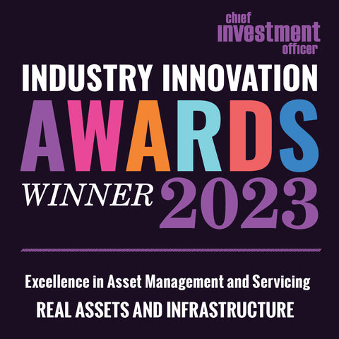 Logo: 2023 Chief Investment Officer_ AM&S_Winner_ Real Assets and Infrastructure