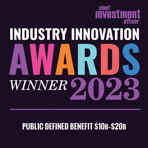 Logo: 2023 Chief Investment Officer_AO_Winner_Public DB <$10B - $20B
