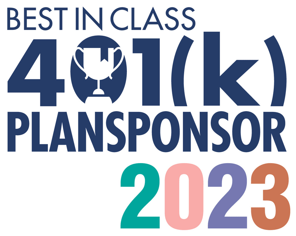 Logo: 2023 PLANSPONSOR Best in Class 401(k)