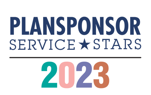Logo: 2023 PLANSPONSOR Service Star