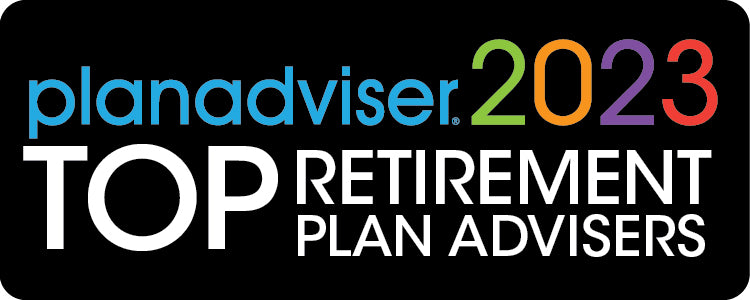 Logo: 2023 PLANADVISER Top Retirement Plan Advisers